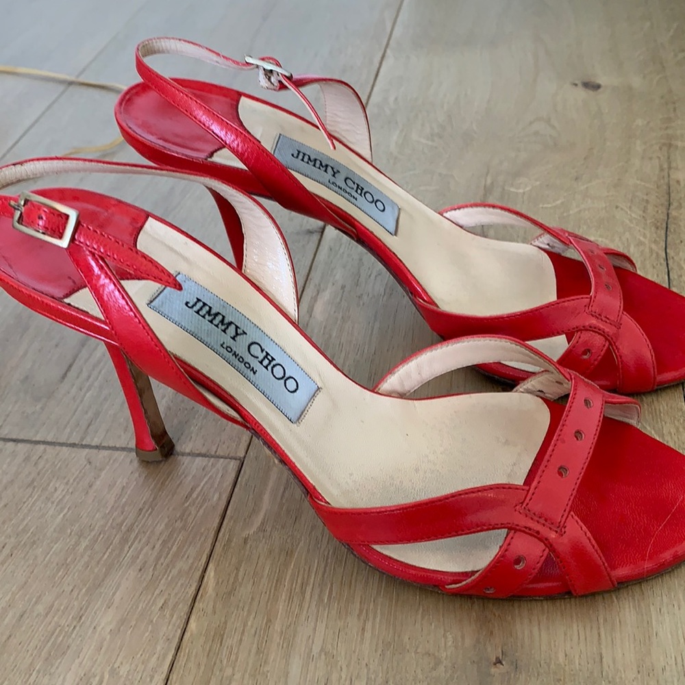 Jimmy Choo red heels!